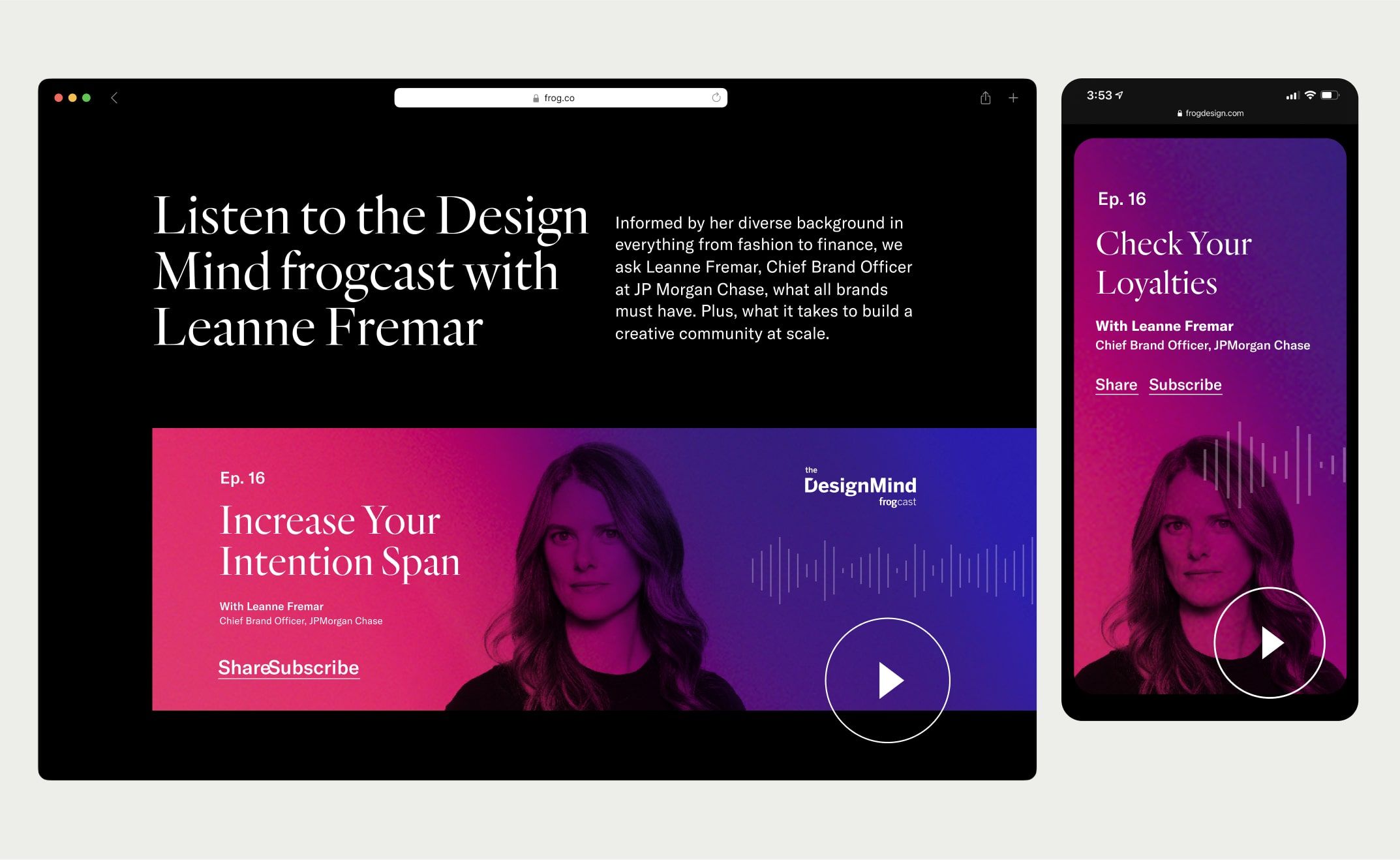 Frog Website Podcast Min