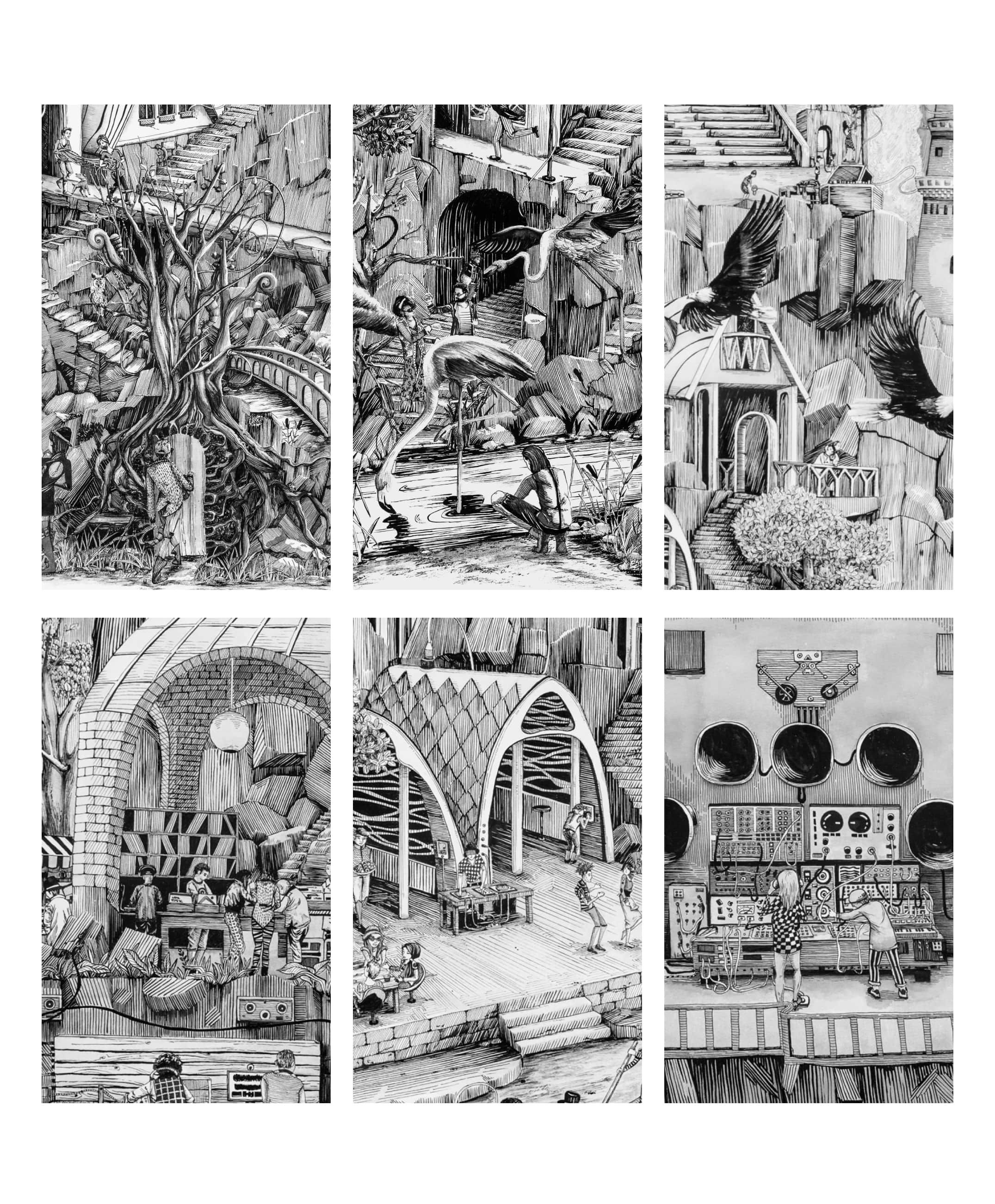 Music Terrae Music Label Painting Details Min