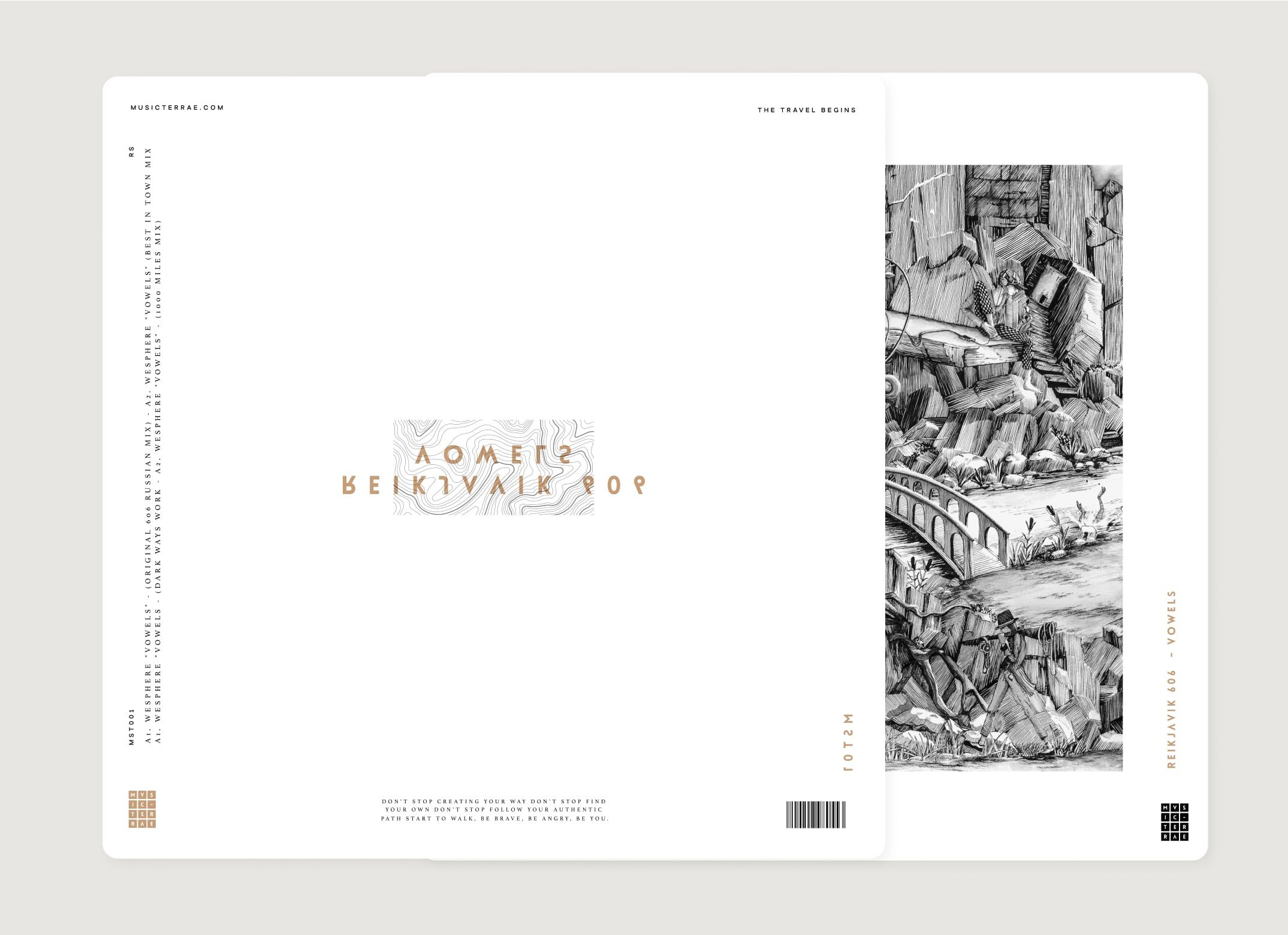 Music Terrae Music Label Vinyl Mockup Back Min