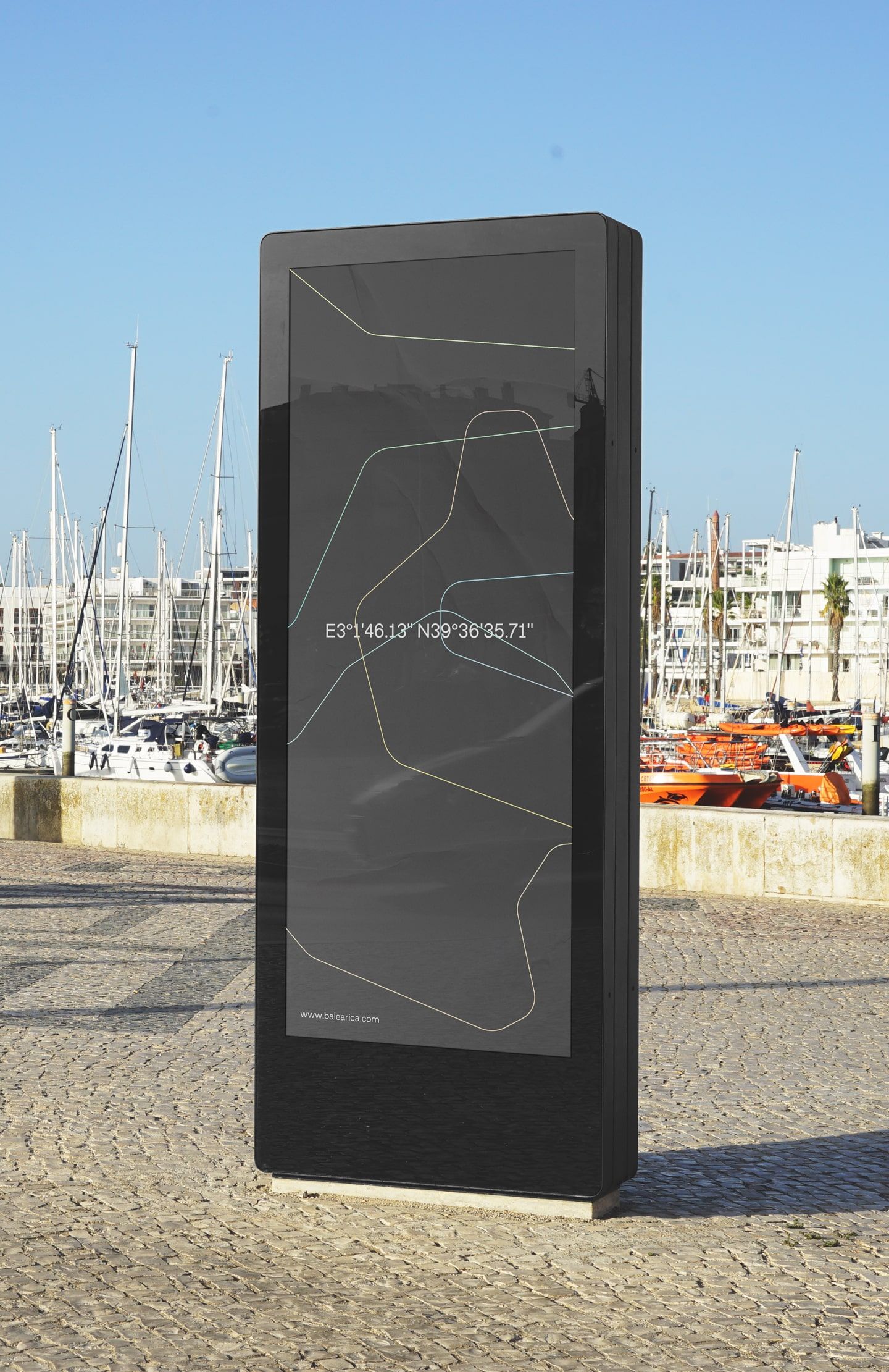 Balearica Teaser Campaign at Eivissa port