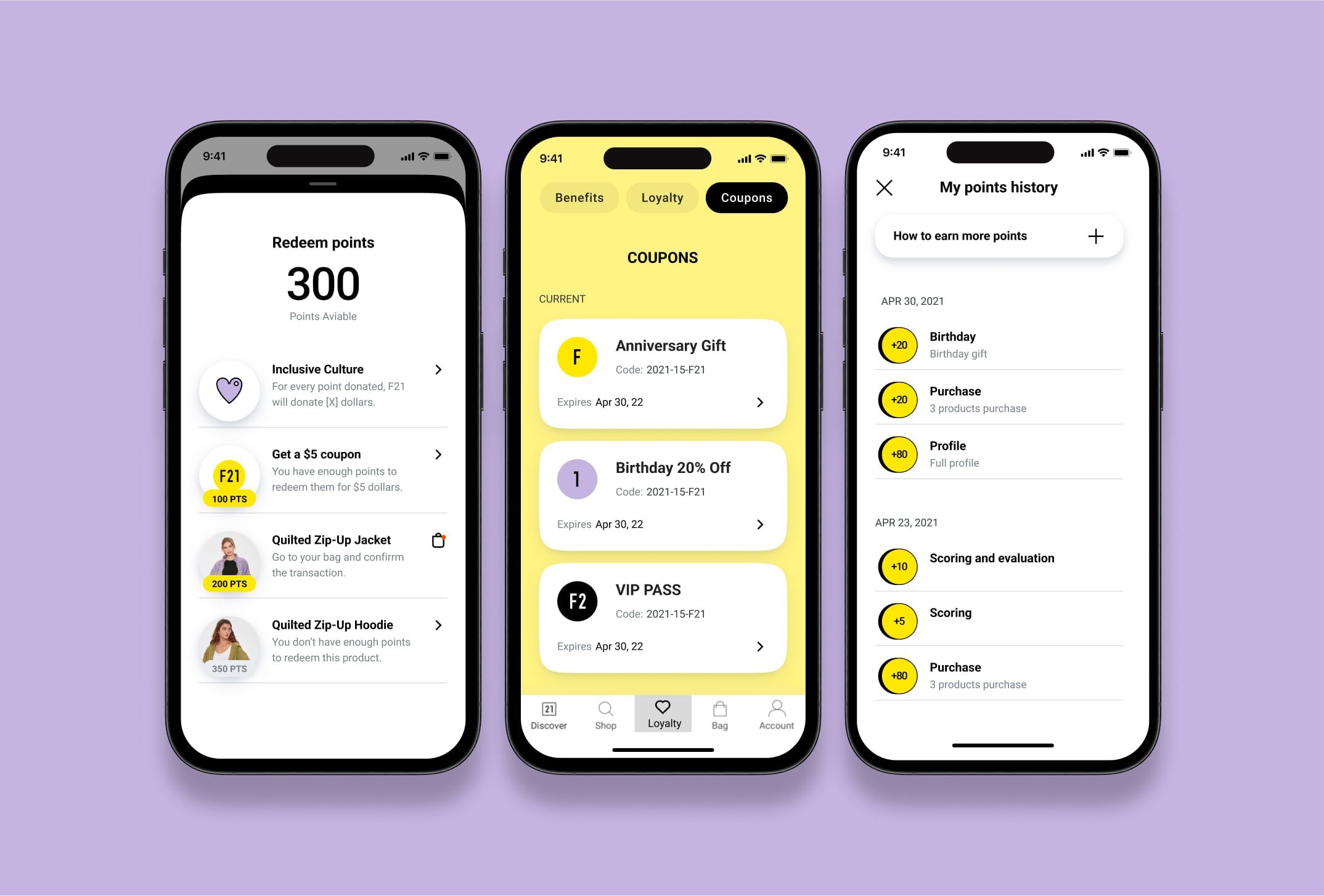 F21 Loyalty Program Benefits Min