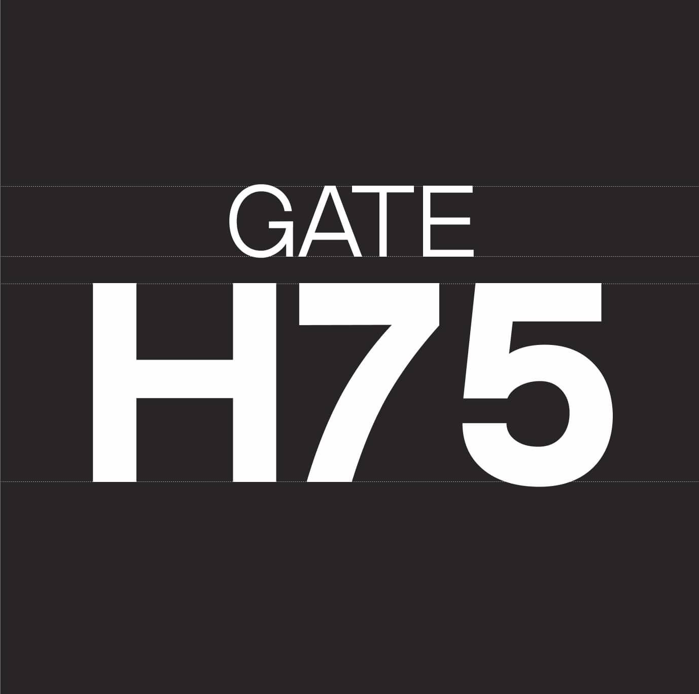 Airport Font Specimen Gate Example Min